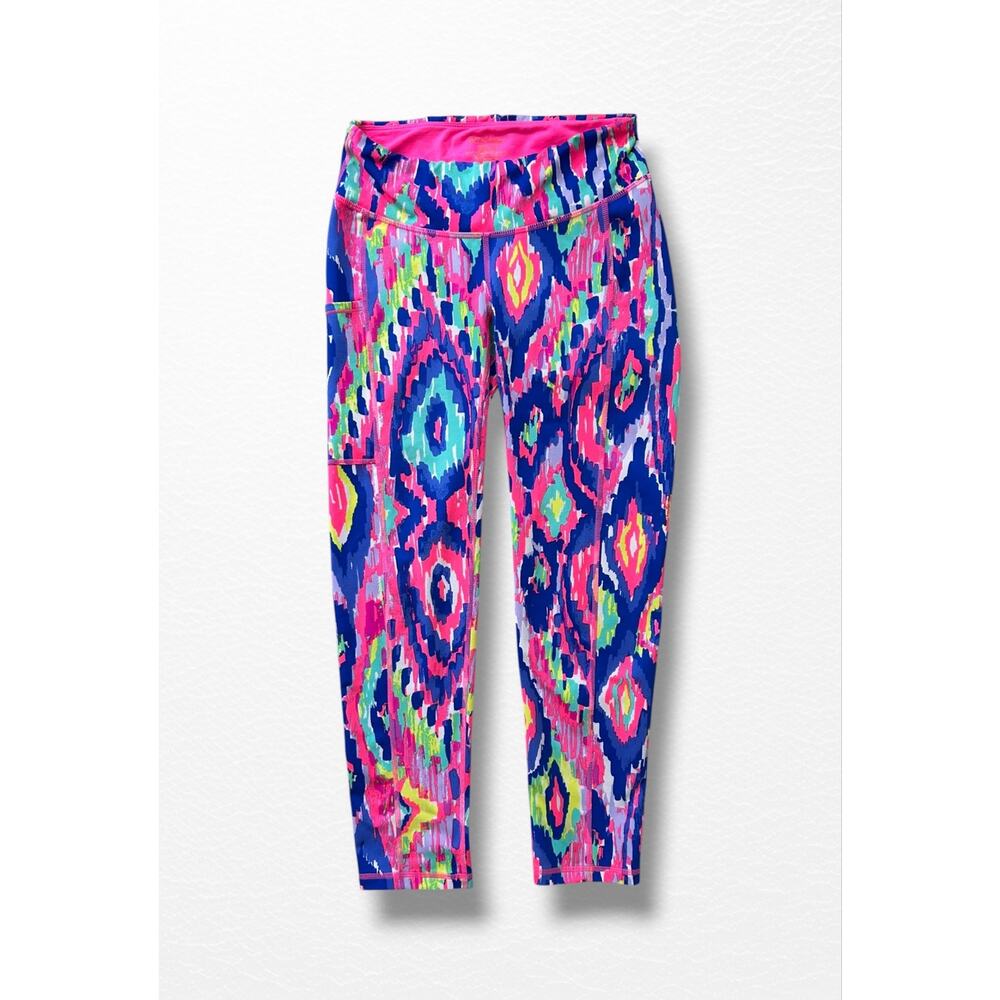 Lilly Pulitzer Luxletic Weekender Midi Leggings, Size XS